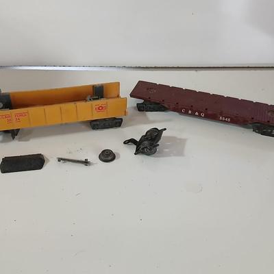 Vintage Allstate / Marx O-Gauge Train Set – Locomotive 666, Track, Transformer & Accessories