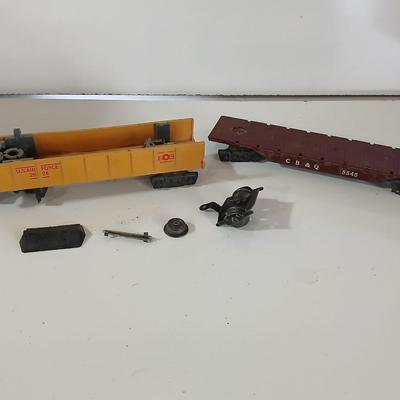 Vintage Allstate / Marx O-Gauge Train Set – Locomotive 666, Track, Transformer & Accessories