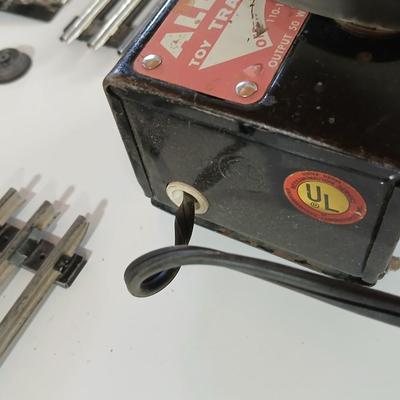 Vintage Allstate / Marx O-Gauge Train Set – Locomotive 666, Track, Transformer & Accessories