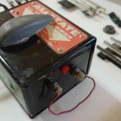 Vintage Allstate / Marx O-Gauge Train Set – Locomotive 666, Track, Transformer & Accessories