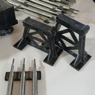 Vintage Allstate / Marx O-Gauge Train Set – Locomotive 666, Track, Transformer & Accessories