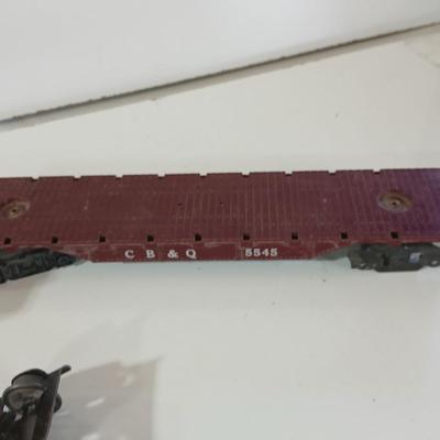 Vintage Allstate / Marx O-Gauge Train Set – Locomotive 666, Track, Transformer & Accessories
