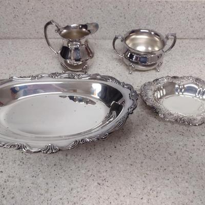 Collection of Towle Silver Plated Serve Ware