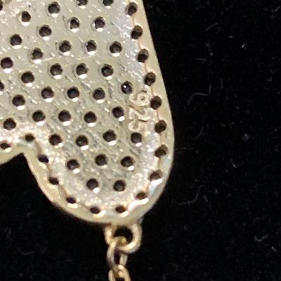Large & Small Hearts Sterling Pendants/Necklaces