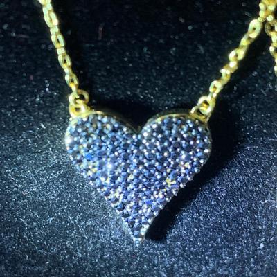 Large & Small Hearts Sterling Pendants/Necklaces