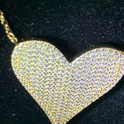 Large & Small Hearts Sterling Pendants/Necklaces