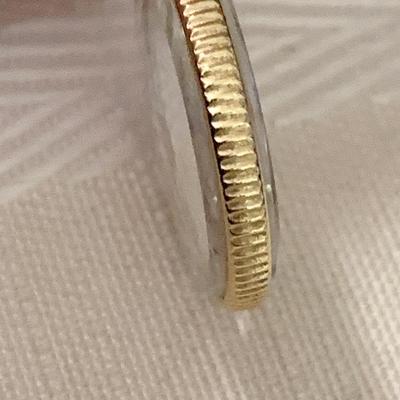 Gold Flake In Pendant