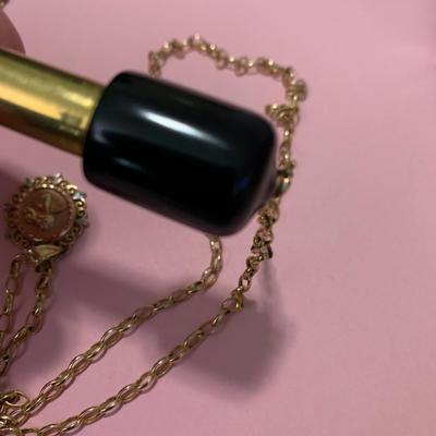Two 14k Gold Religious Pendants + Two 14k Gold Chains