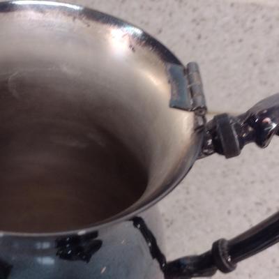 Sheridan Silver on Copper Tea and Coffee Set- Four Pieces