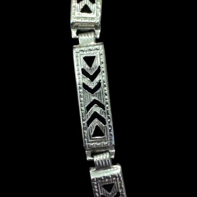 10k White Gold 7” Bracelet