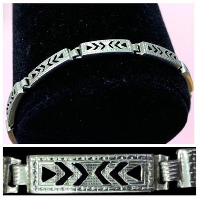 10k White Gold 7” Bracelet
