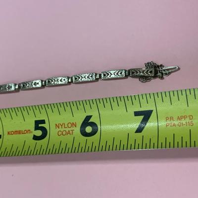 10k White Gold 7” Bracelet