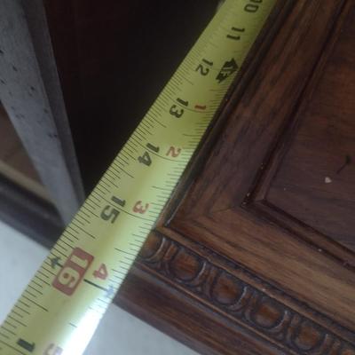Walnut Finish Sofa Table Choice A