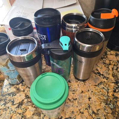 Cups with lids