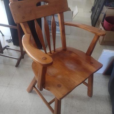 Cushman Style Maple Colonial Chair