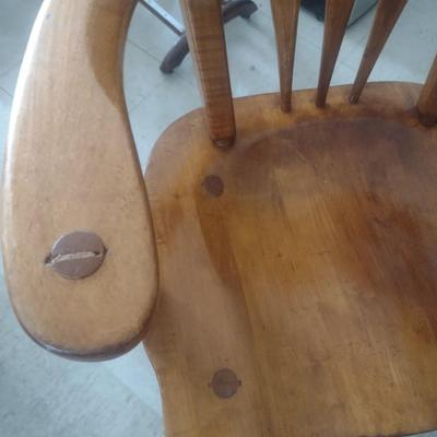 Cushman Style Maple Colonial Chair