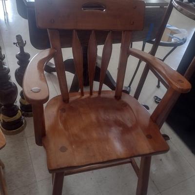 Cushman Style Maple Colonial Chair