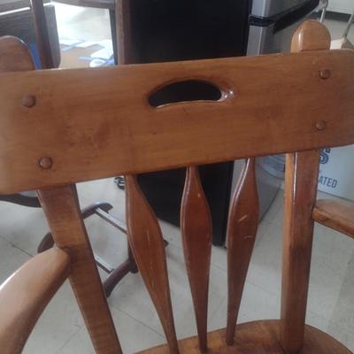 Cushman Style Maple Colonial Chair