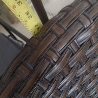 Wicker Weave Patio Chair with Cushion
