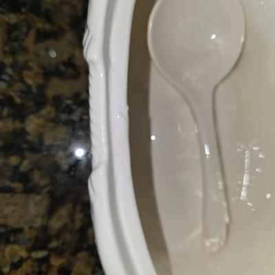 Ceramic chicken bowl