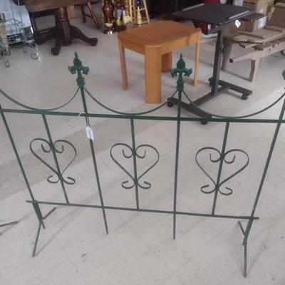 Pair of Wrought Metal Trellises or Garden Screens