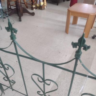 Pair of Wrought Metal Trellises or Garden Screens