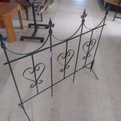 Pair of Wrought Metal Trellises or Garden Screens
