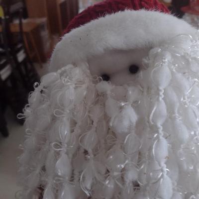 Large Stand-Up Santa Holiday Decoration