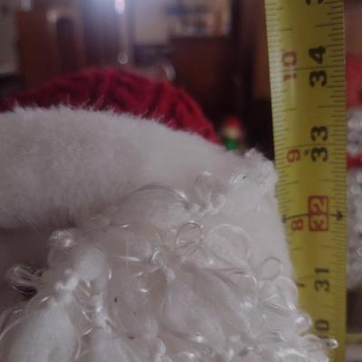 Large Stand-Up Santa Holiday Decoration