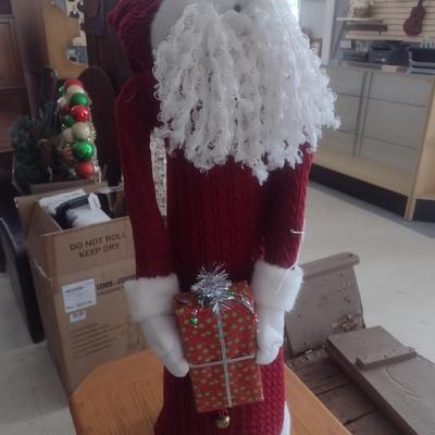 Large Stand-Up Santa Holiday Decoration