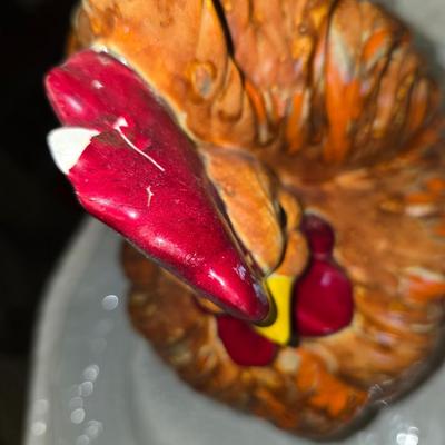 Rooster cookie jar