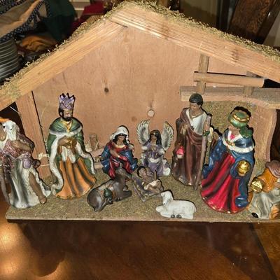 Nativity set