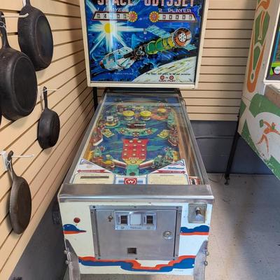 Space Odyssey Williams Pinball Machine With Instruction Manual