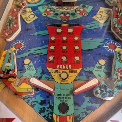 Space Odyssey Williams Pinball Machine With Instruction Manual