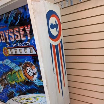 Space Odyssey Williams Pinball Machine With Instruction Manual