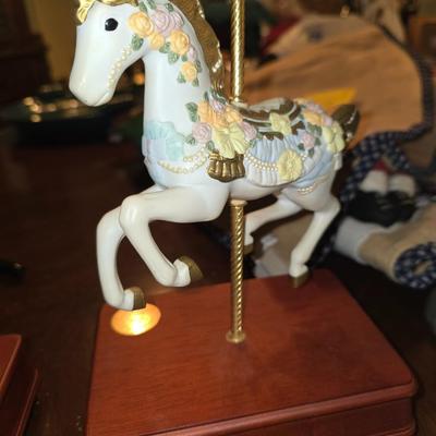 Pair of carousel horses