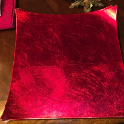 Red square charging plates