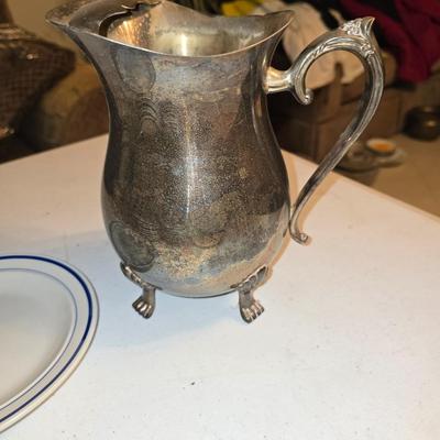 Vintage Leonard Silver Plated pitcher