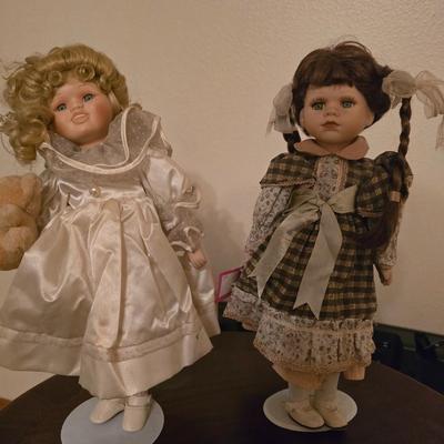 Porcelain dolls