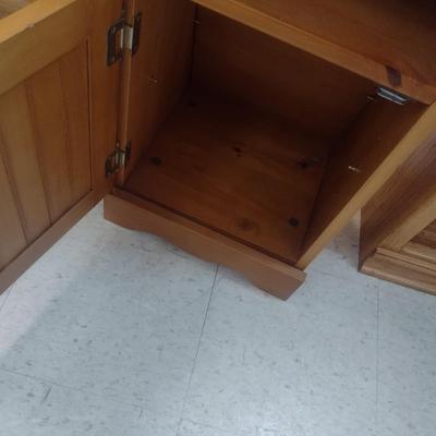 Bedside Dresser with Storage Area