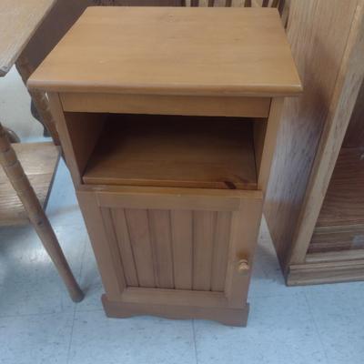 Bedside Dresser with Storage Area