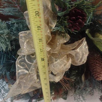 Pair of Holiday Wreaths