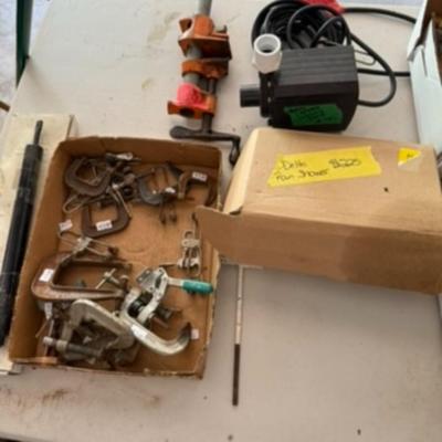 Garage Stuff and Delta Rain Showerhead
