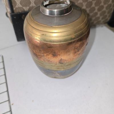 Metal Ginger Jar