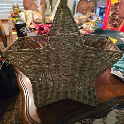 Large Wicker Magazine basket