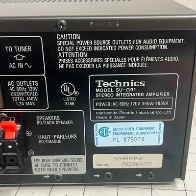 Technics SU-G91 Amplifier with Remote