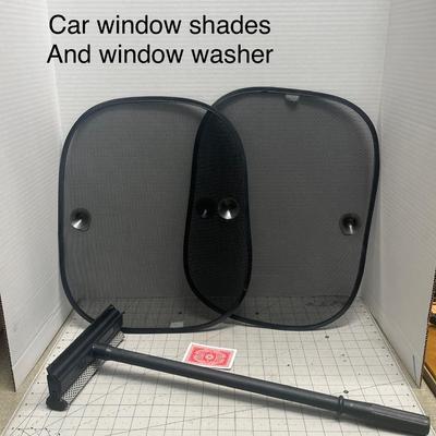 Car window shades And window washer