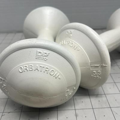 DP Super Star Orbatron 3.3 Lb Dumbbells