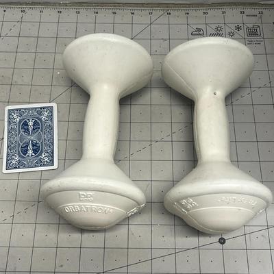 DP Super Star Orbatron 3.3 Lb Dumbbells