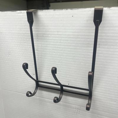 Door Storage Rack - 3 Dual Hooks